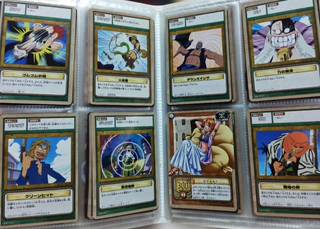 旧ワンピース カードダス カード セット 2002 レア 希少 まとめ売り ホロ