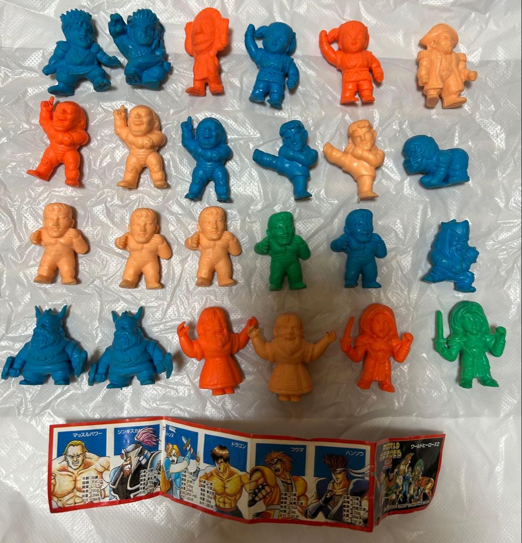 ワールドヒーローズ フィギュア 24体セット