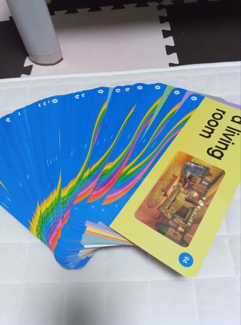 知育玩具 Disney World of English Talkalong Cards