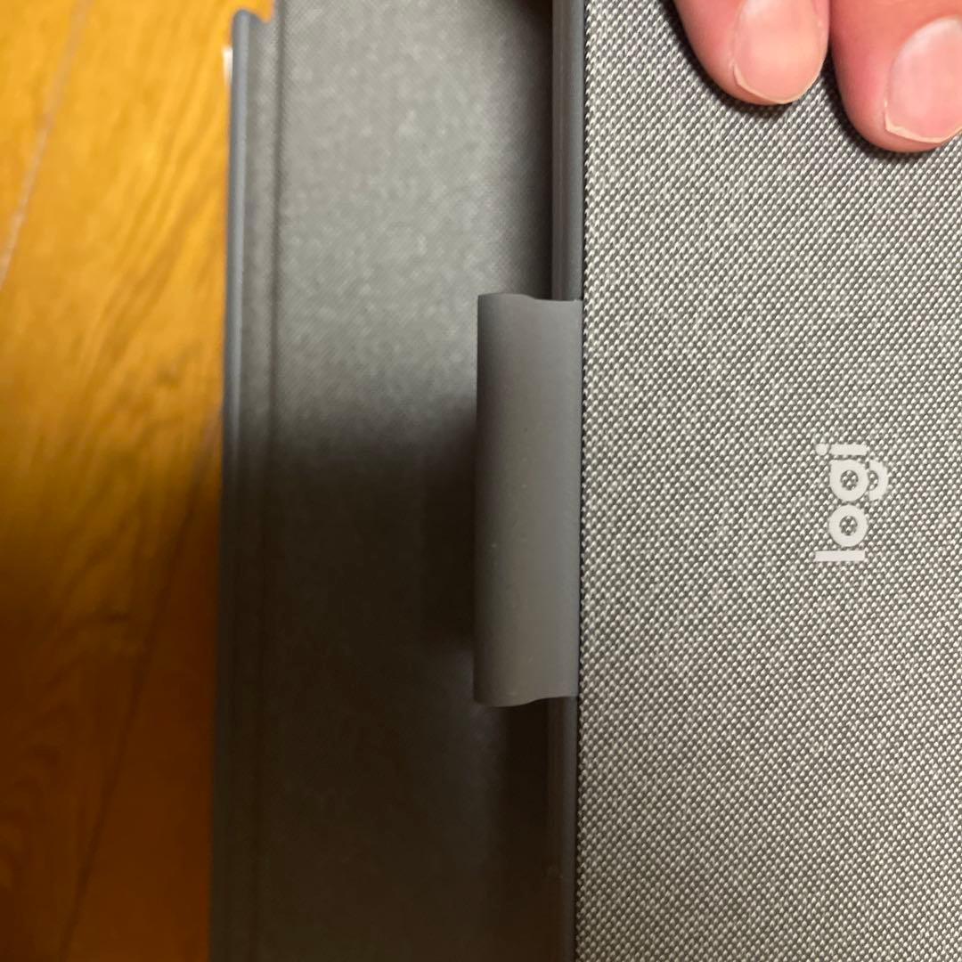logicool Combo Touch iPadケース グレー
