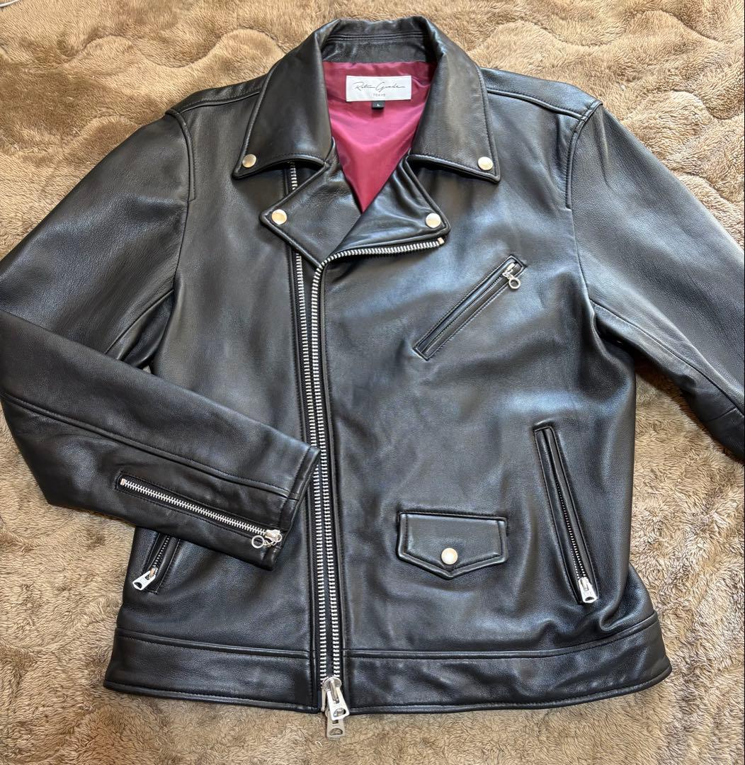 【美品】レトログレード ダブルライダース L ブラック