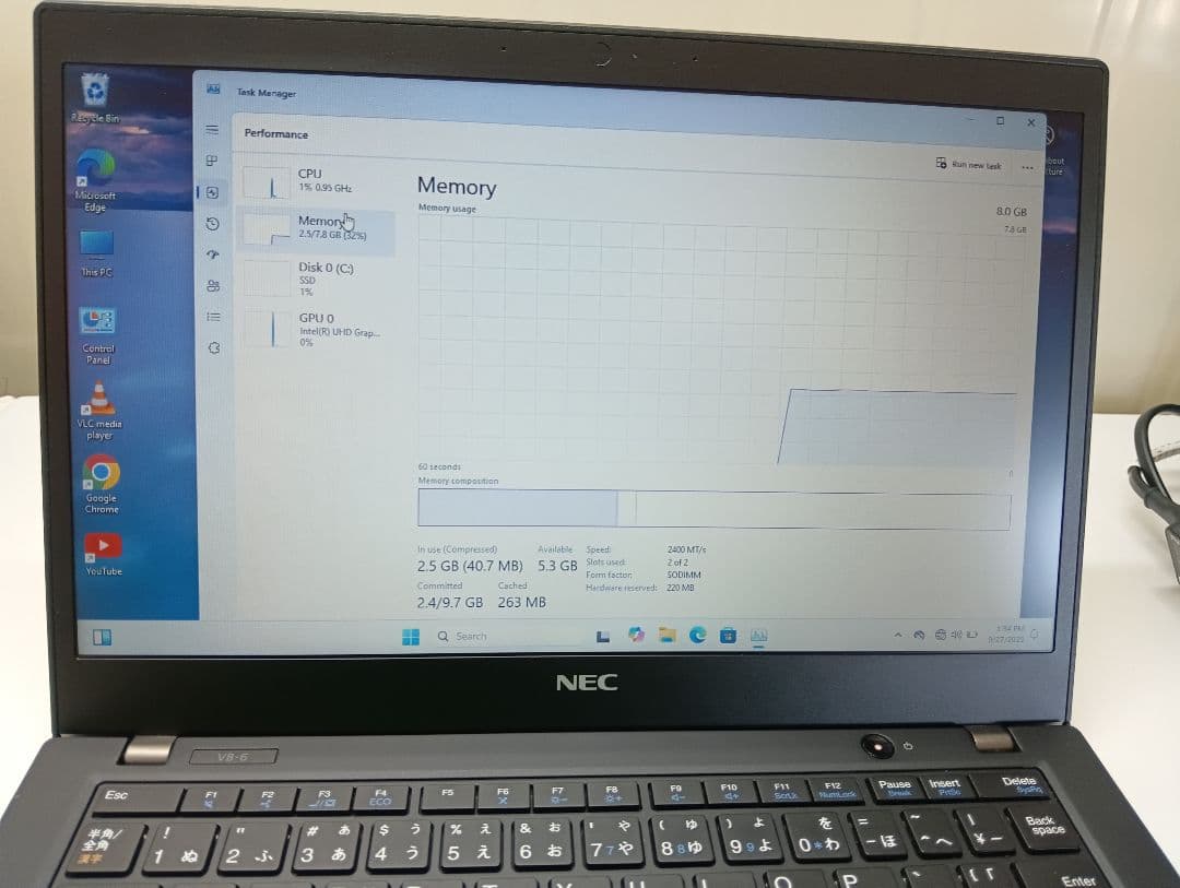 NEC WindowsノートPC