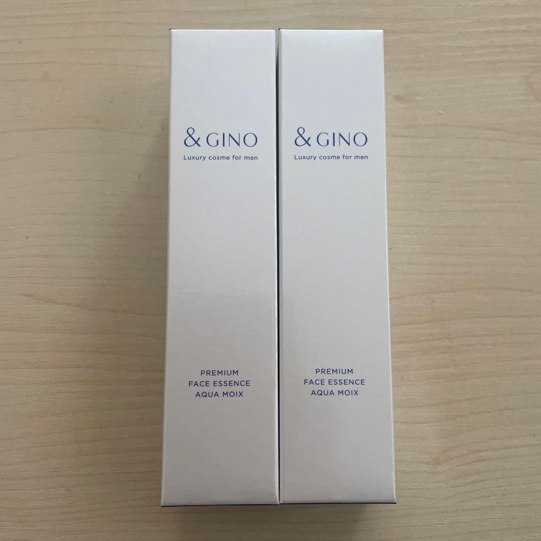 & GINO プレミアムフェイスエッセンス アクアモイス2本セット