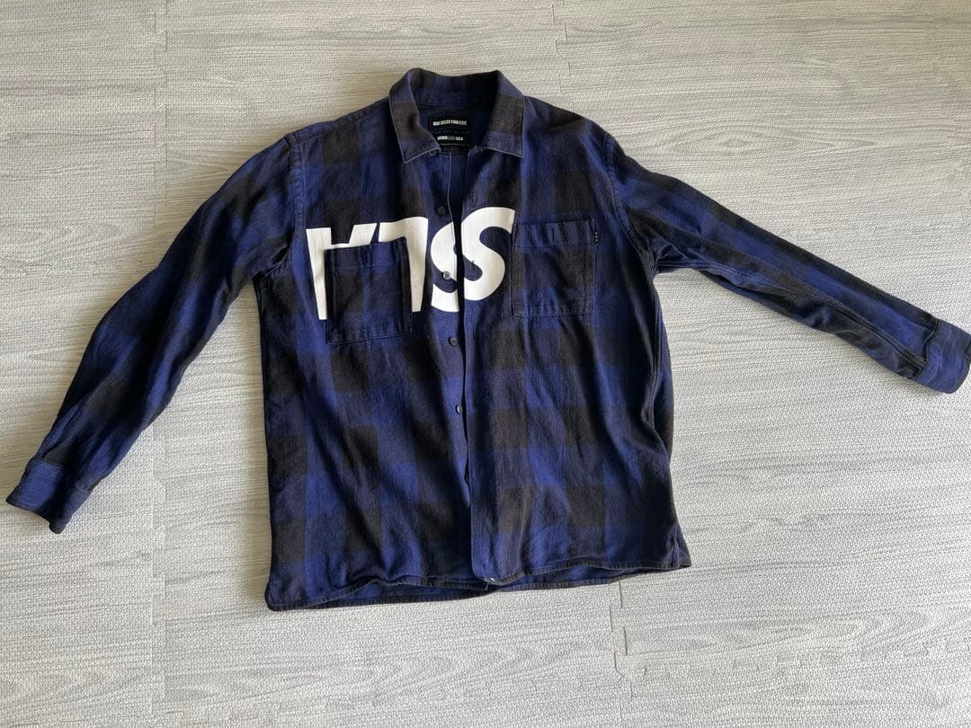 ウインダンシー✖️GOD SELECTION XXX チェック柄シャツ