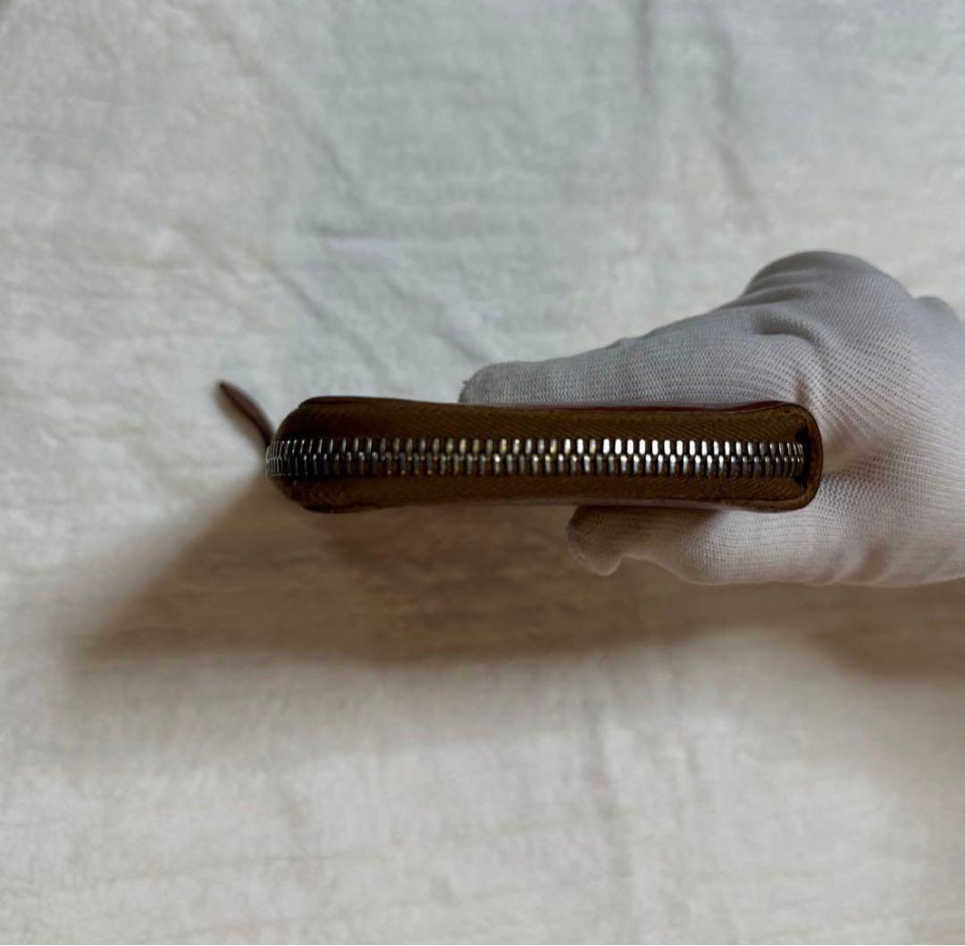 【良品】IL BISONTE（イルビゾンテ） 本革 L型ロングウォレット レザー