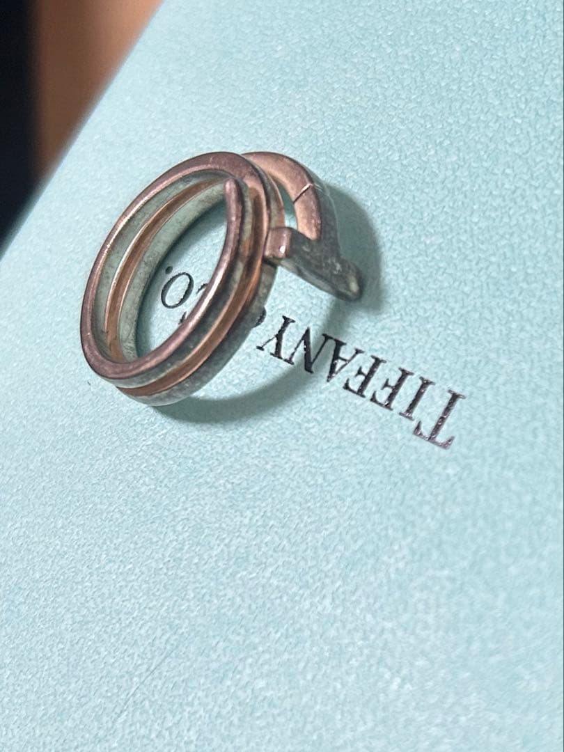 ティファニー TIFFANY Tスクエア ラップ リング 13号