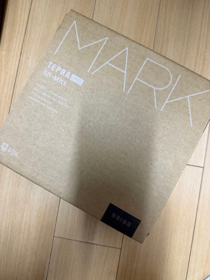 TEPRA PRO SR-MK1 ベージュ　テプラ