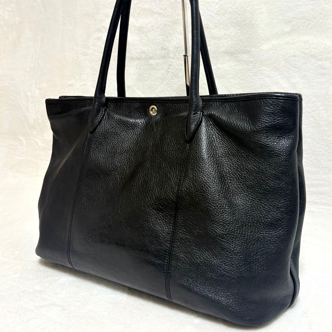 ◆CIMABUE◆チマブエ エメリー 黒 ビジネスバッグ A4 シボ革