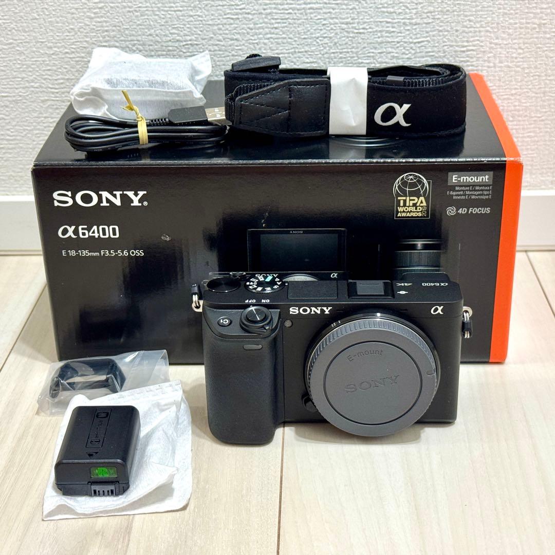 未使用に近い　SONY α6400 ILCE-6400 ボディ