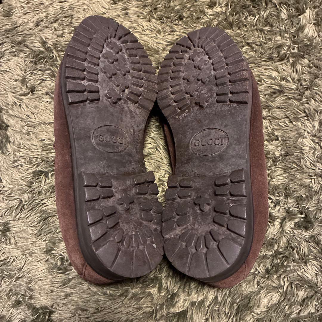本日限定✨GUCCI グッチ ホースビット スウェード ローファー 23.5