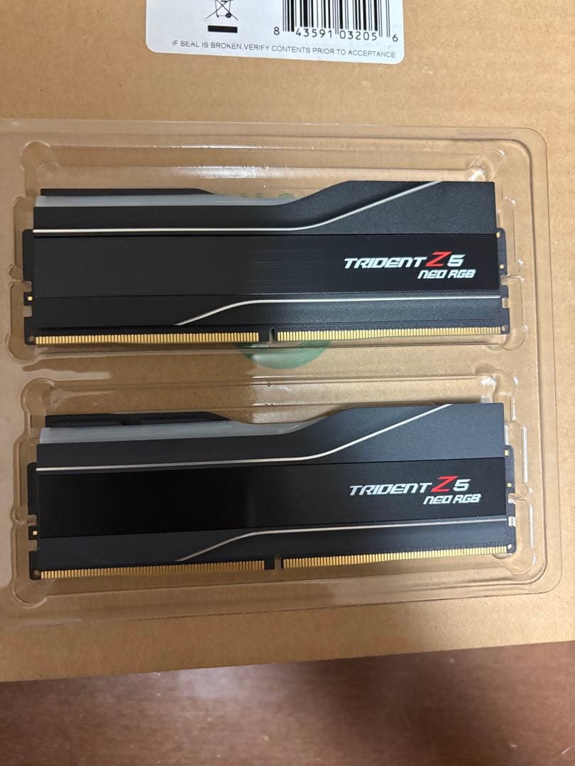G.SKILL TRIDENT Z5 RGB DDR5-6000 16GB×2