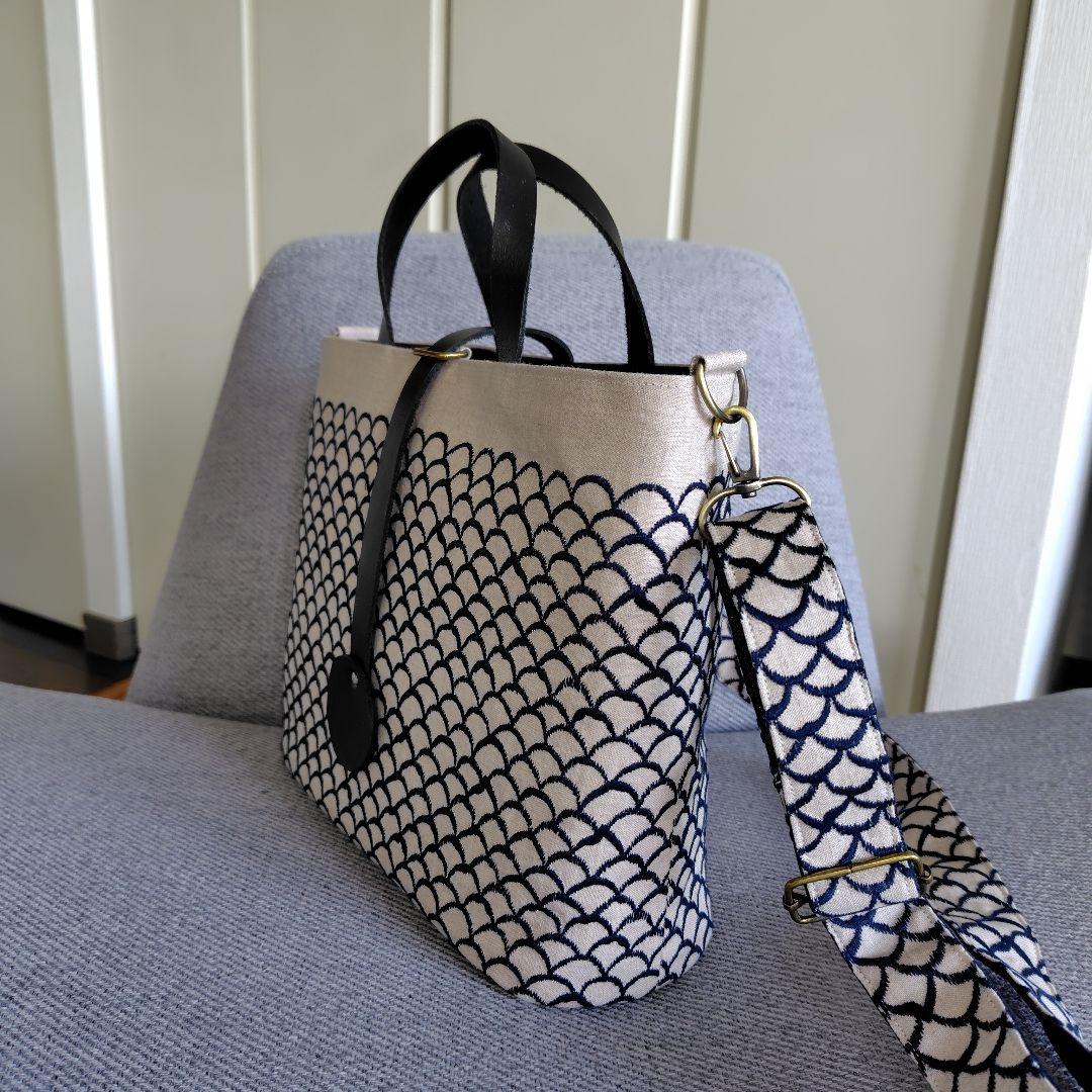 ミナペルホネン2wayハンドメイドバック