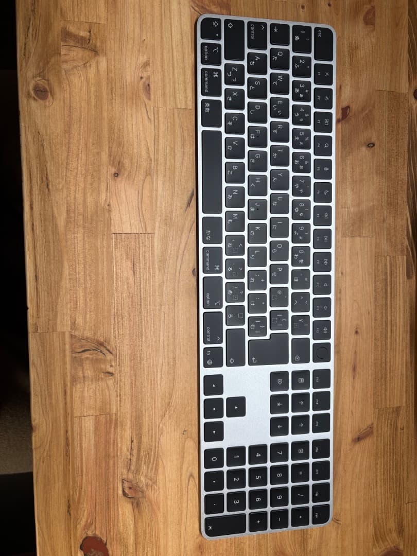 MagicKeyboard テンキ USB–C JIS ブラック TouchID