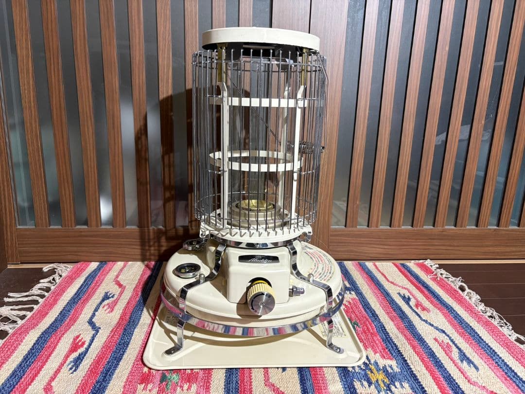 アラジンストーブ39型　ガラスチムニー　チムニーガード付　bf3905