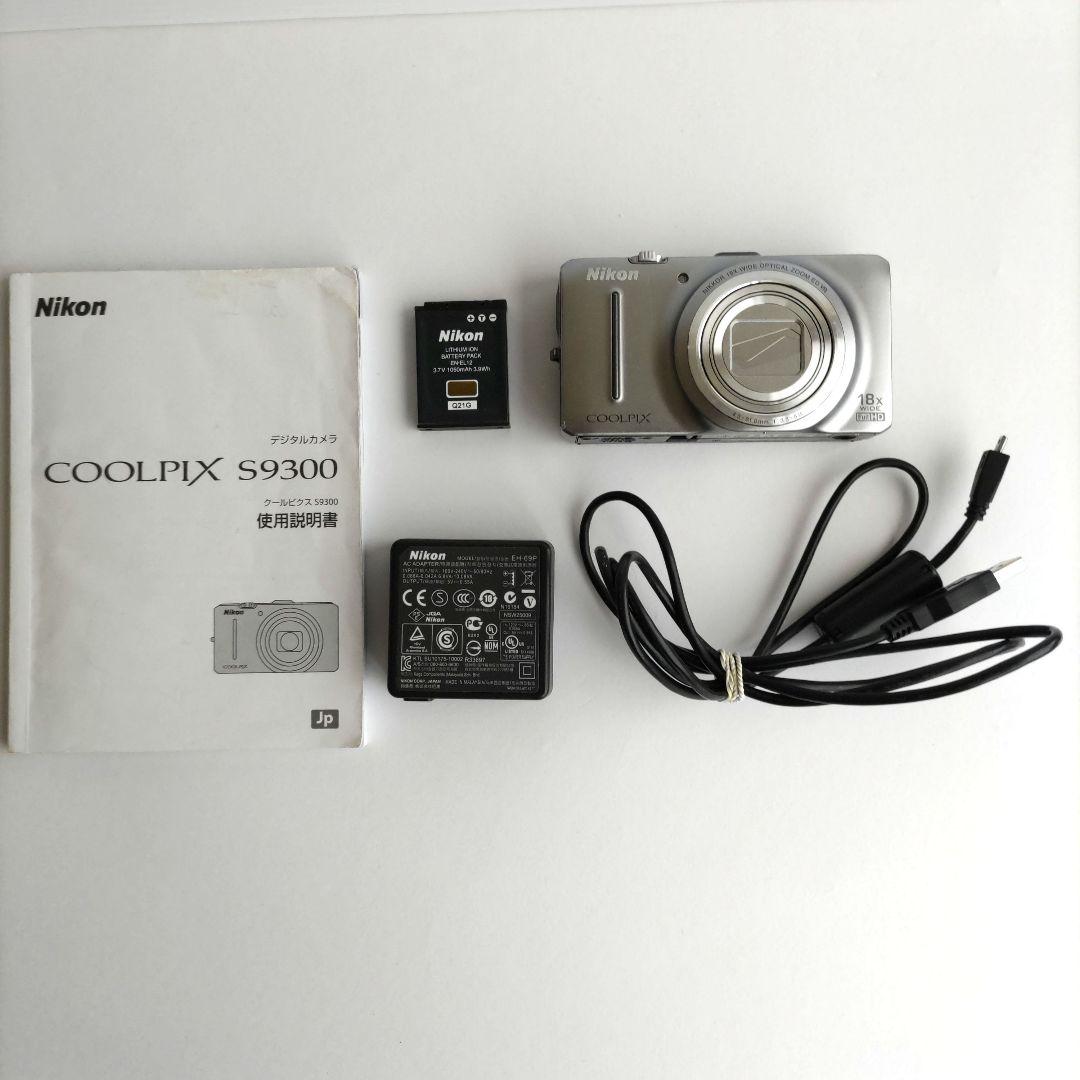 Nikon COOLPIX S9300 ニコン クールピクス グレー 動作確認済