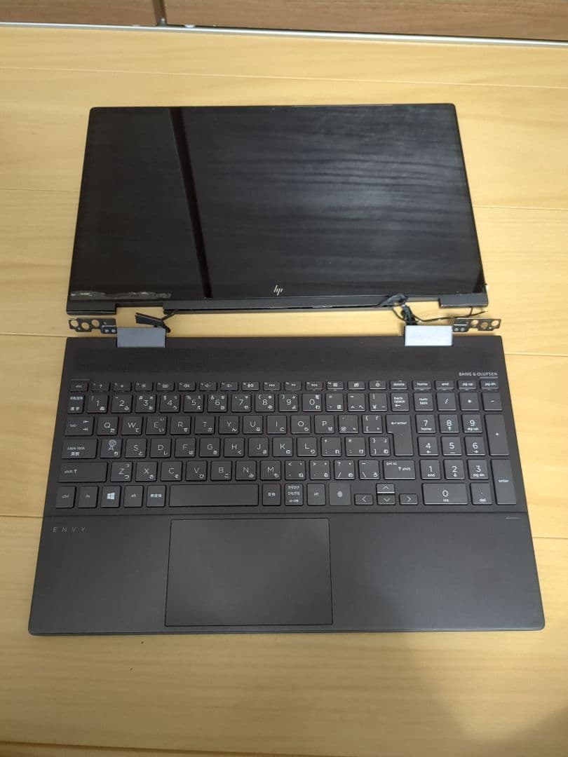 ジャンク HP ENVY x360 15-ee Ryzen7 SSD、メモリ無し
