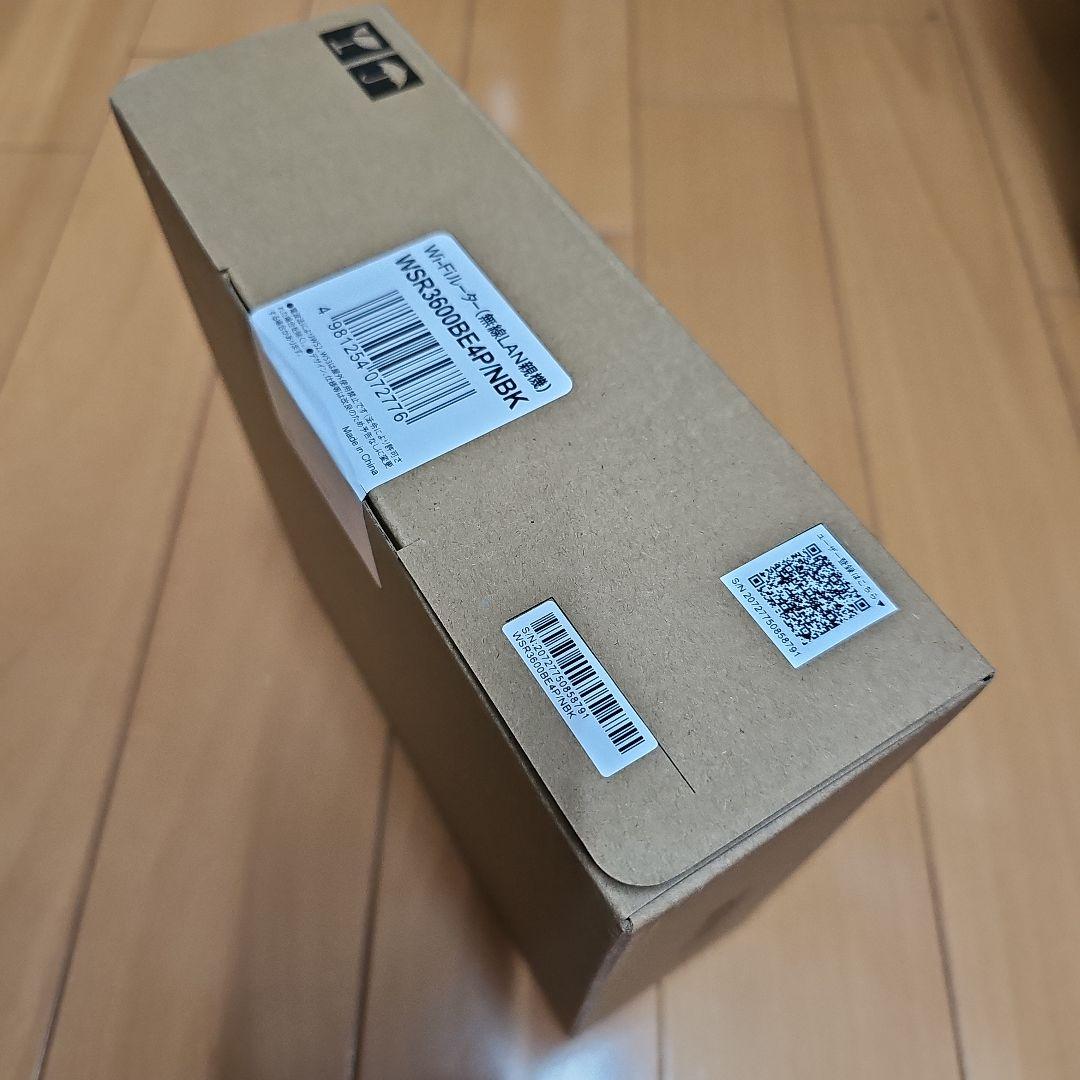 新品未開封！WSR3600BE4P/NBK Wi-Fiルーター