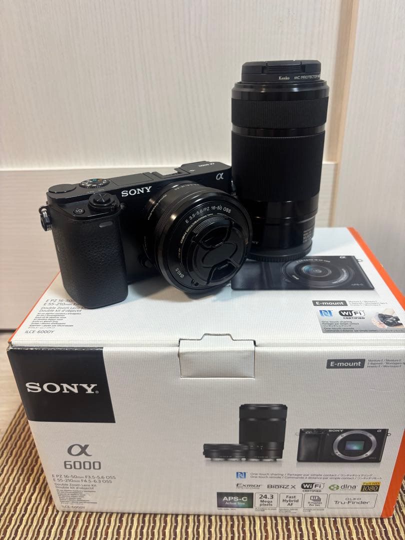 SONY α6000 ミラーレスカメラ ダブルズームレンズキット