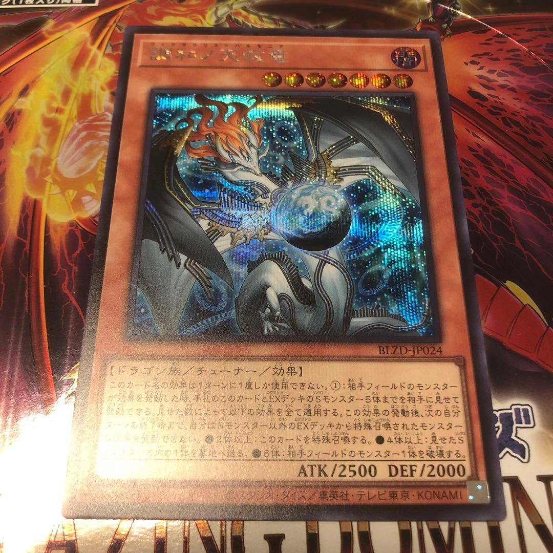 遊戯王 調和ノ天救竜 シークレット ハルモニア ブレイジングドミニオン