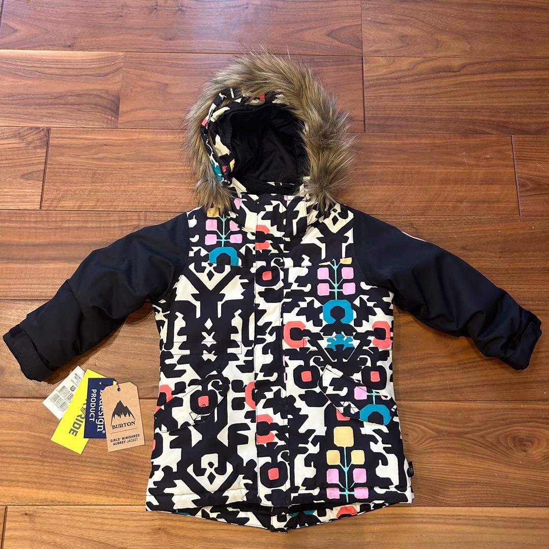 美品 バートン ウェア 上下セット 2T ジャケット ビブパンツ BURTON