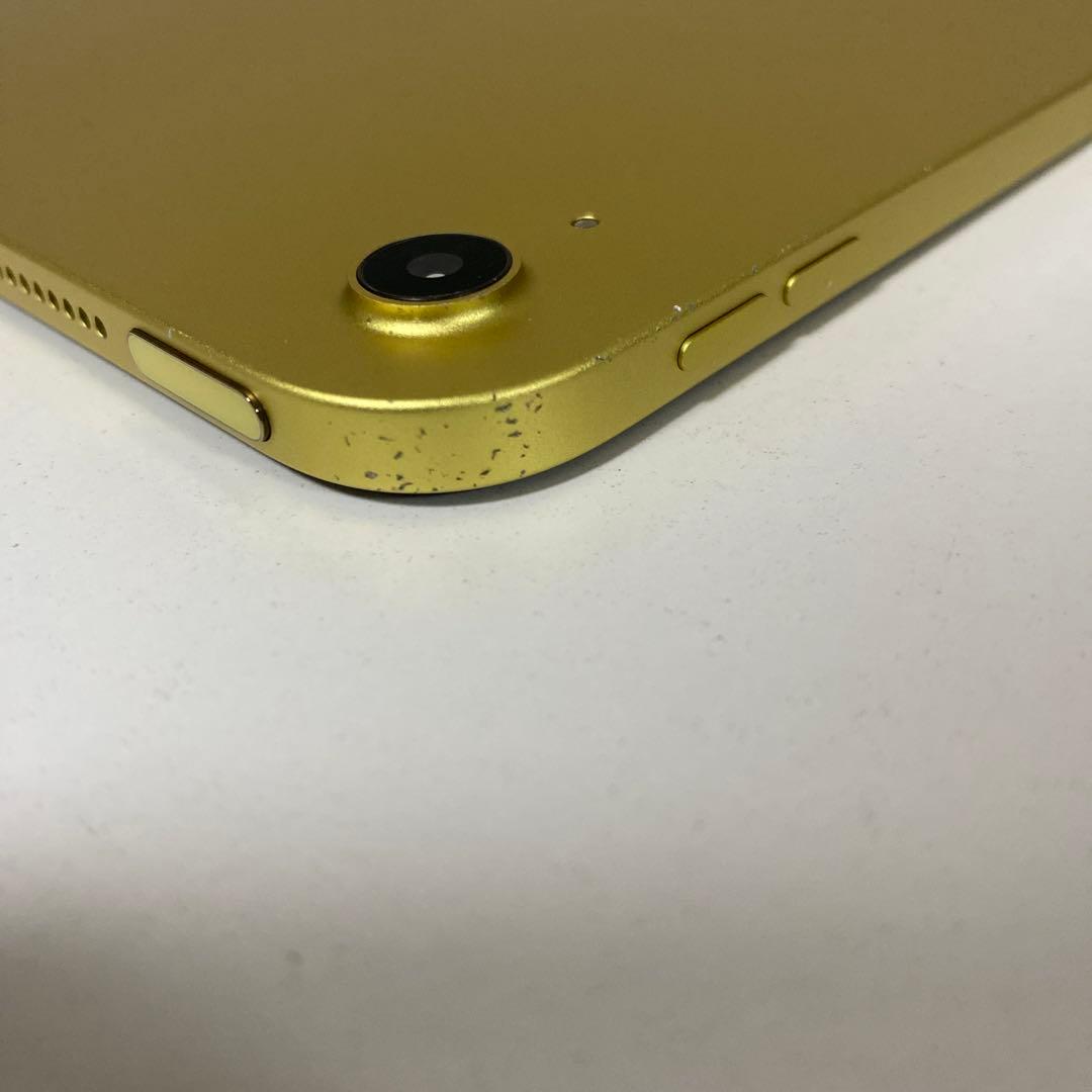 iPad 10 本体 イエロー 64GB WiFiモデル ケース付