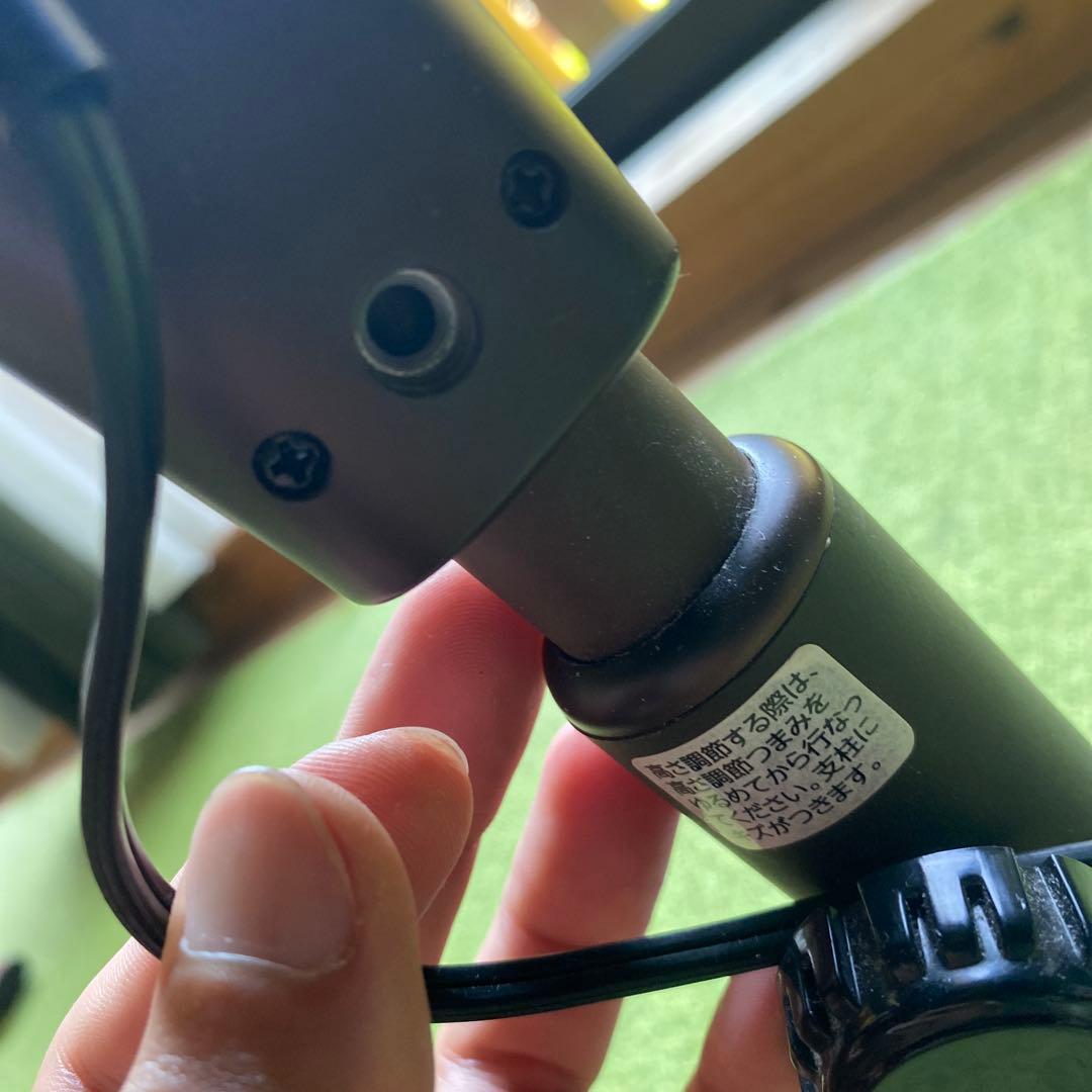 rir-350 ドウシシャ　金属製羽　扇風機　メタルブラウン　メタルファン