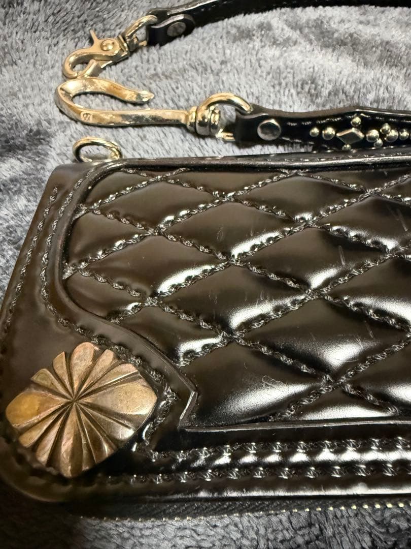 アッシュ  mo-rush モーラッシュ　長財布　ウォレットロープ　セット