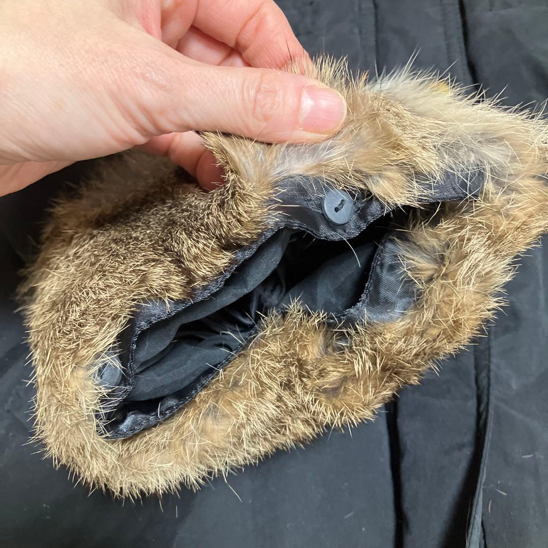 新品、未使用　SHIPS for women ラビットファー モッズコート