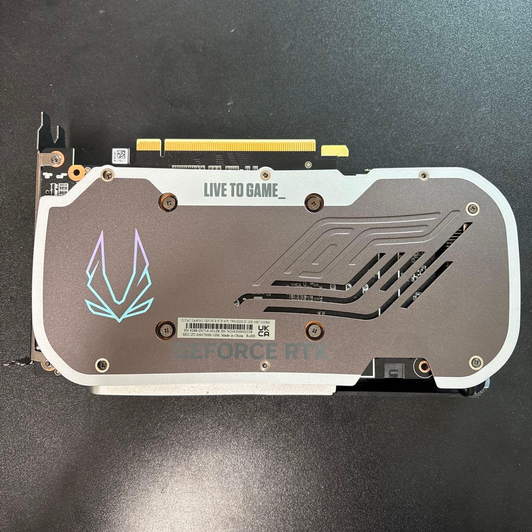 グラフィックボード・グラボ・ビデオカード ZOTAC Gaming GeForce RTX4070 12GB