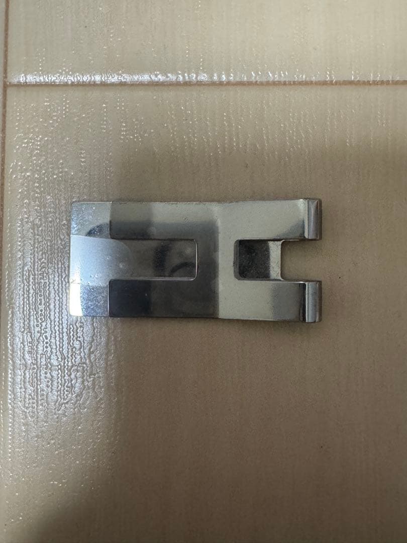 HERMES メタルマネークリップ 専用ケース付き