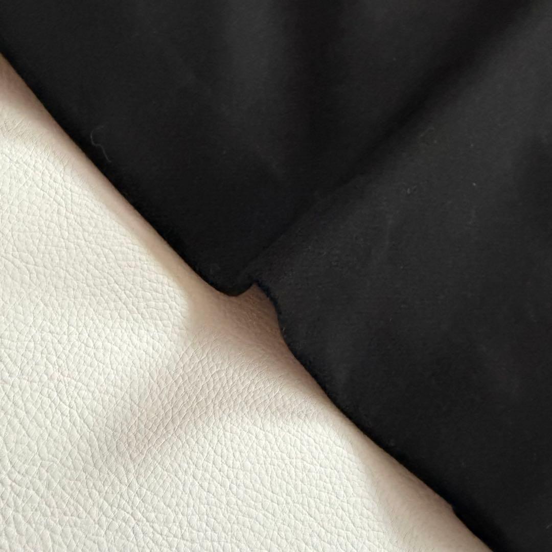 美品✨2023AW エンフォルド　ダブルクロス コンビプルオーバーシャツ38