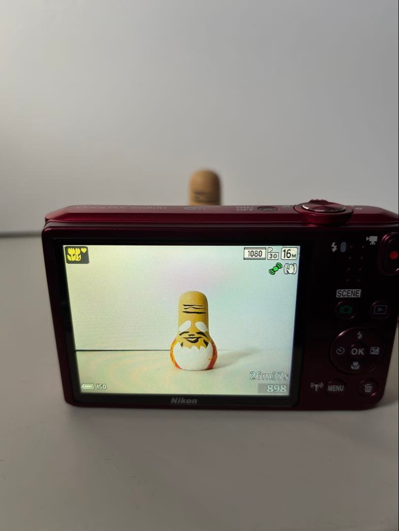 Nikon COOLPIX レッド 12倍光学ズーム　used