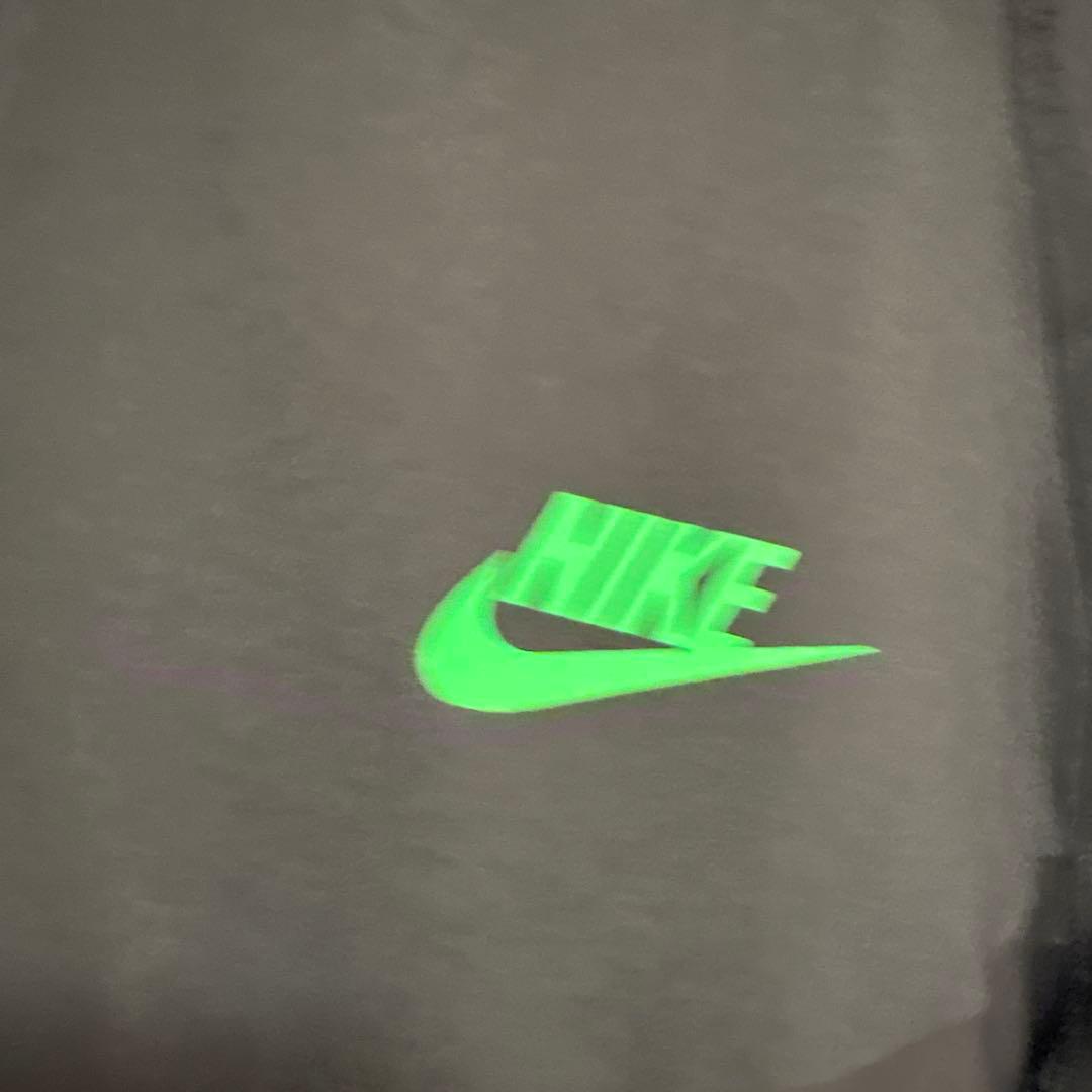 NIKEテックフリースウィンドランナー　グレー/ブラック