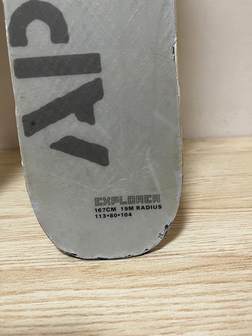 K2 フリースキー スキー板 170cm バインディング付