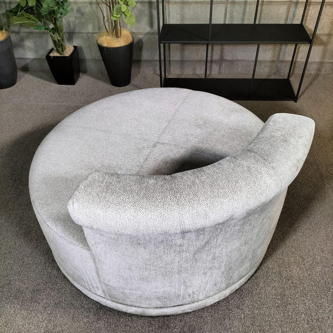 大*0様 回転 ソファ 直径100cm モデルルーム展示品(355)