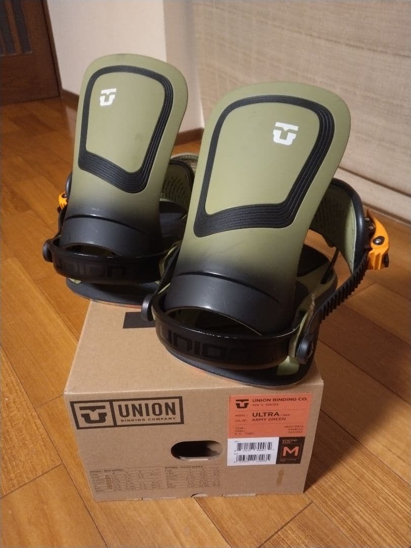 UNION ULTRA ビンディング アーミーグリーン M　23-24