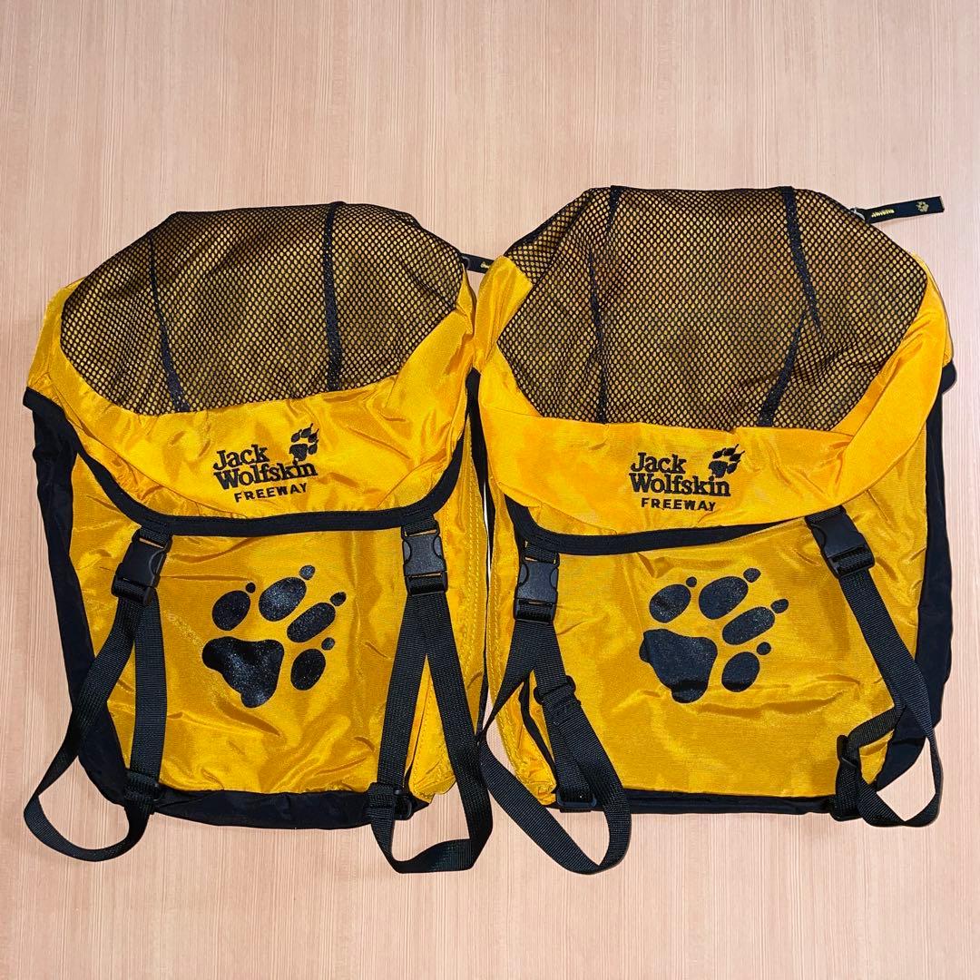 【値下げしました❗️】パニアバッグ 2個セット　Jack Wolfskin