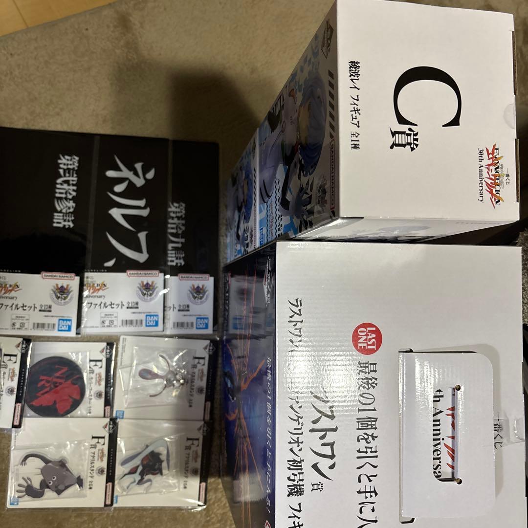 一番くじ 新世紀エヴァンゲリオン　ラストワン　C賞　綾波レイフィギュア2点