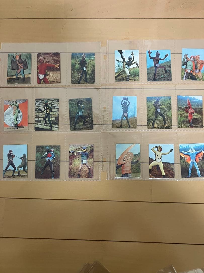 昭和レトロ★旧カルビー仮面ライダーカード★ 1番〜105番まで連番 表25局有