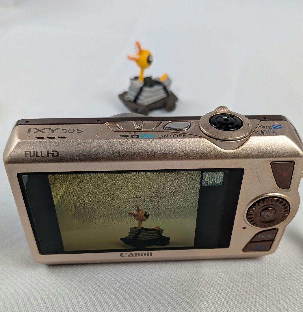 デジカメ　キャノンIXY50S