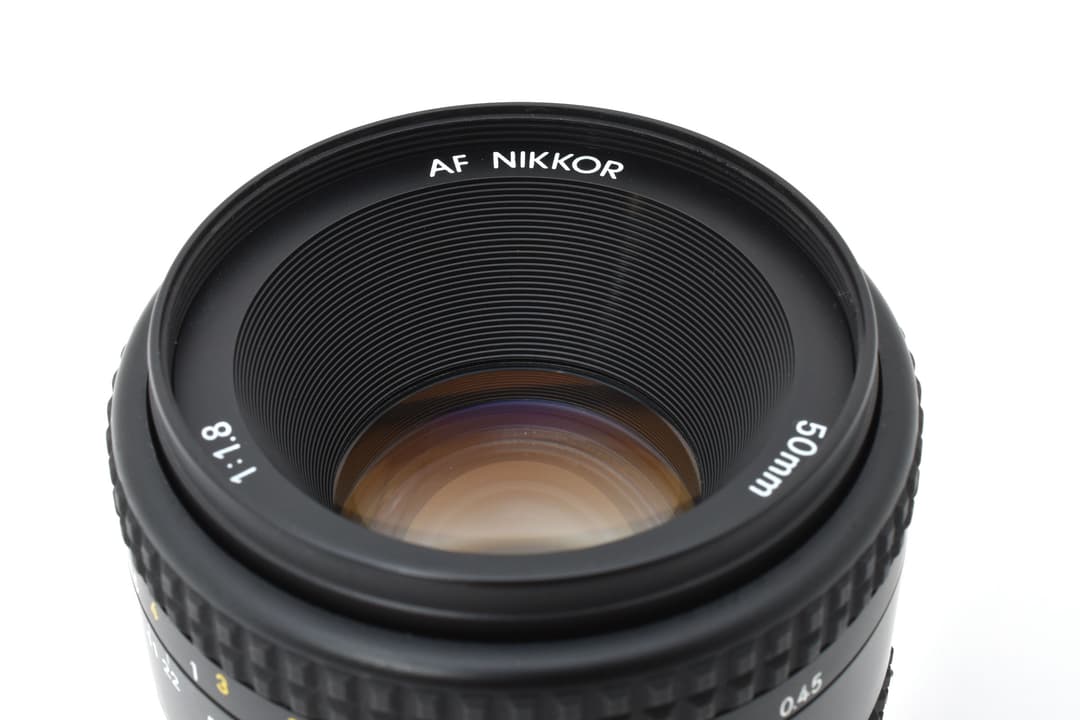美品 Nikon AF 50mm F1.8 ニコン 9370