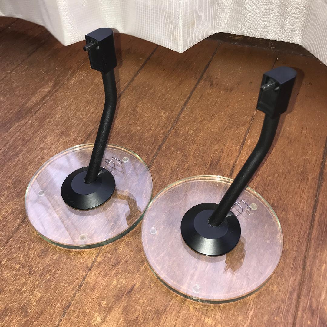 BOSE ボーズ AM-15用 ダブルキューブスピーカー ガラステーブルスタンド