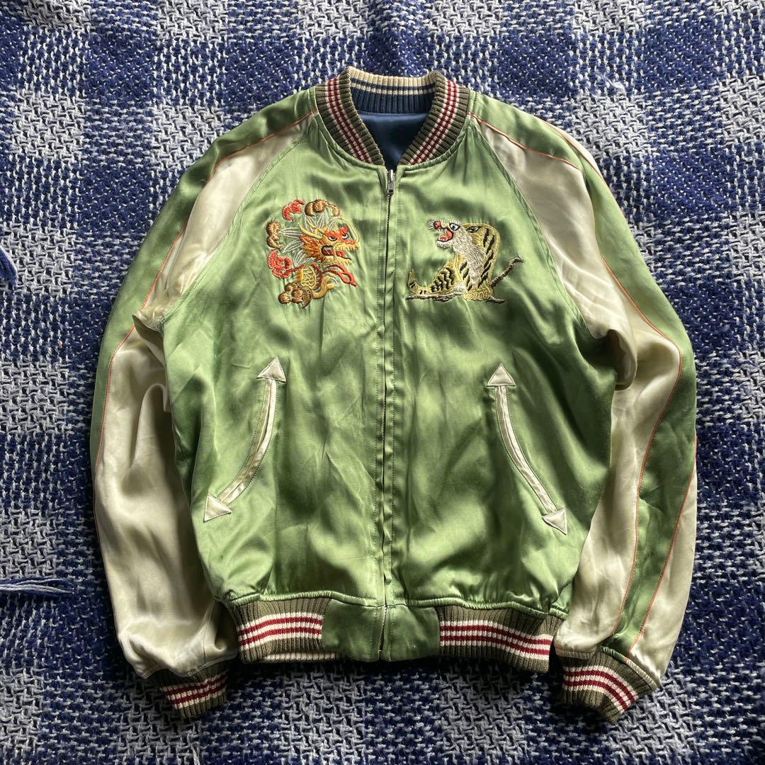 FLAT HEAD（フラット ヘッド）スカジャン　龍×虎