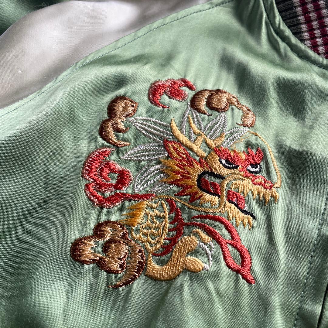 FLAT HEAD（フラット ヘッド）スカジャン　龍×虎