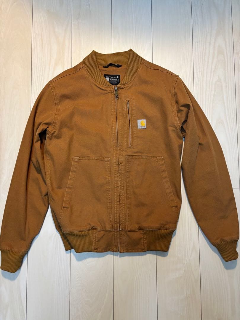 Carhartt リラックスフィットブラウンジャケット USA Model