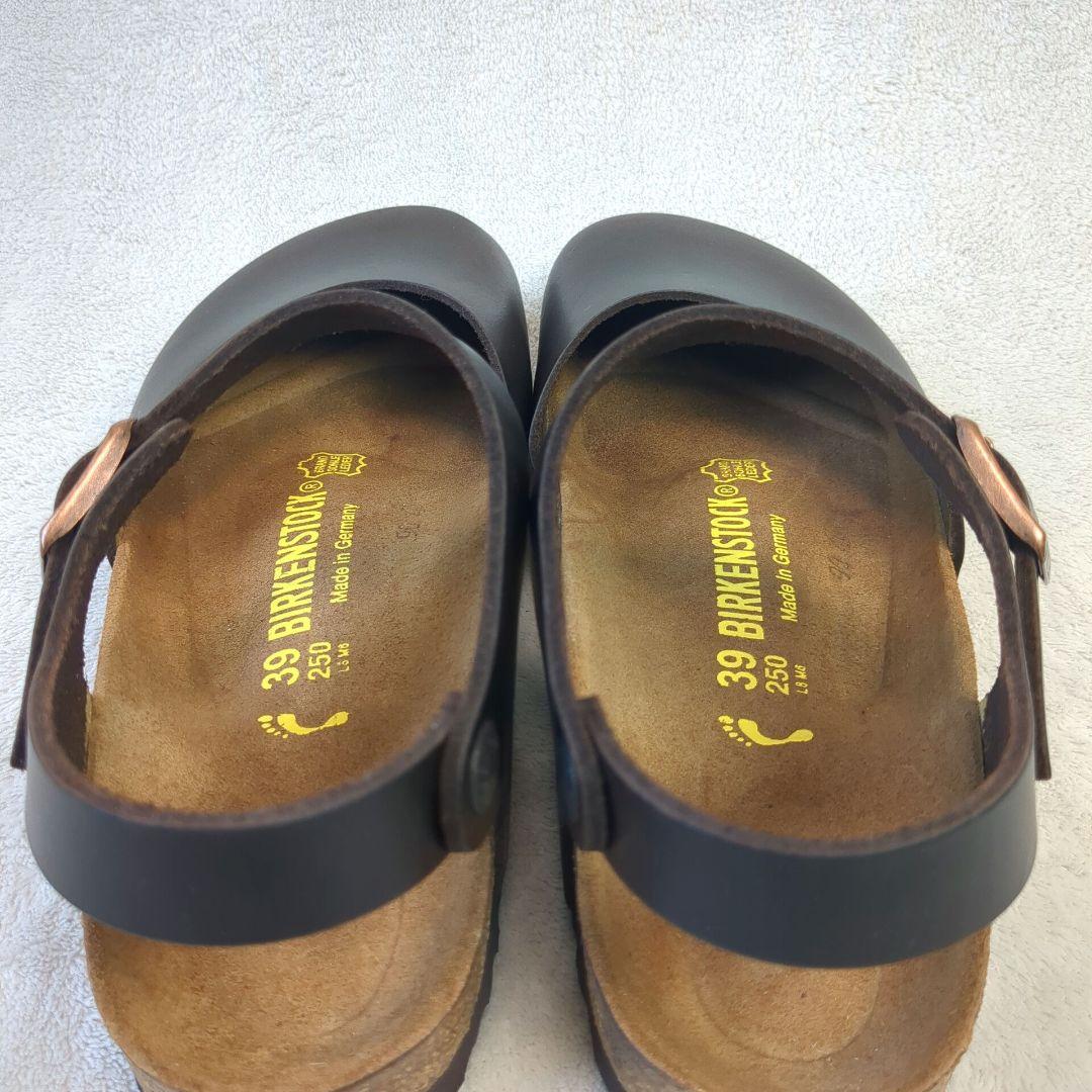 ビルケンシュトック メッシーナ レザー ダークブラウン サイズ39
