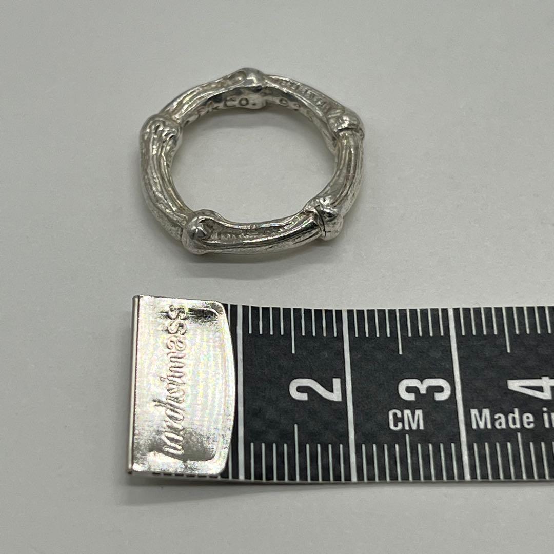 ティファニー TIFFANY&CO バンブー リング 12号 SV925