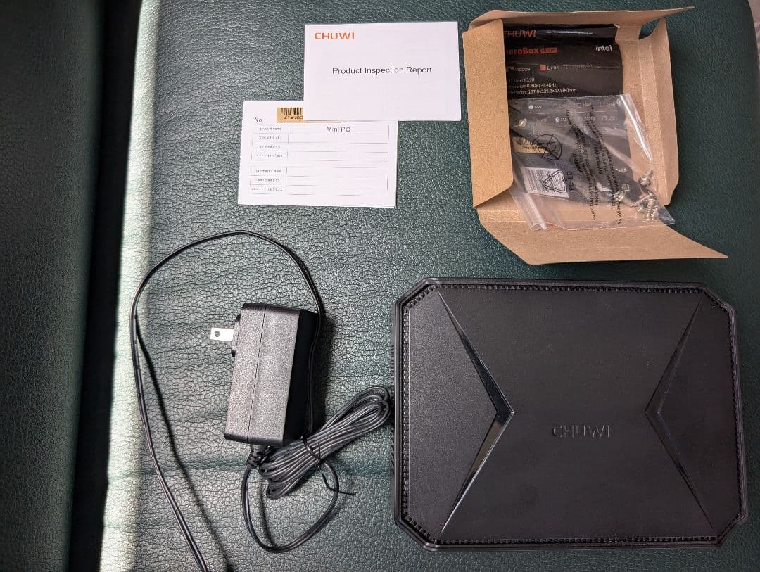 ★場所を取らずテレワークや普段使いに最適！CHUWI HeroBox Mini