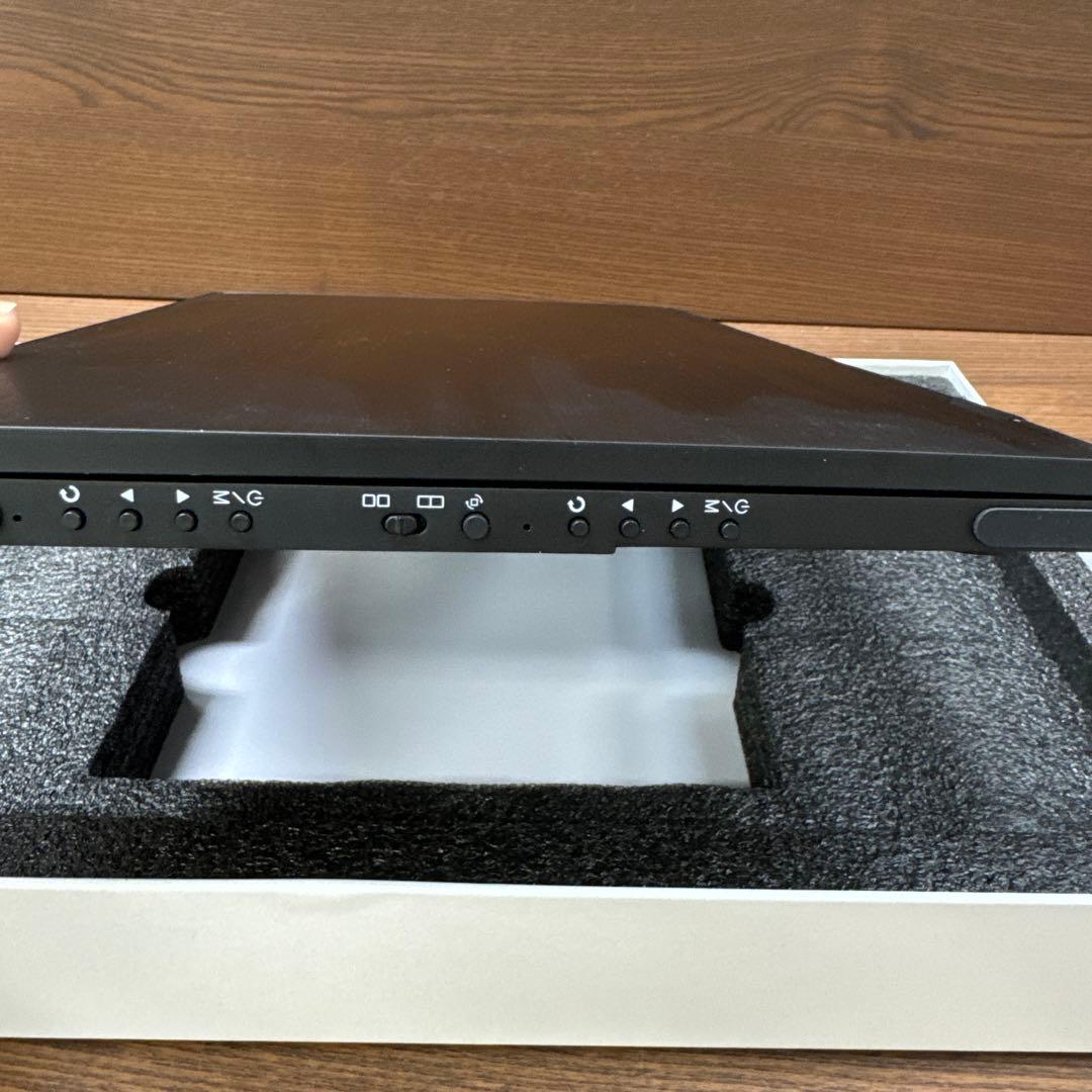 デュアル モバイルモニター 15.6インチ FHD1080P 2画面モニター 折