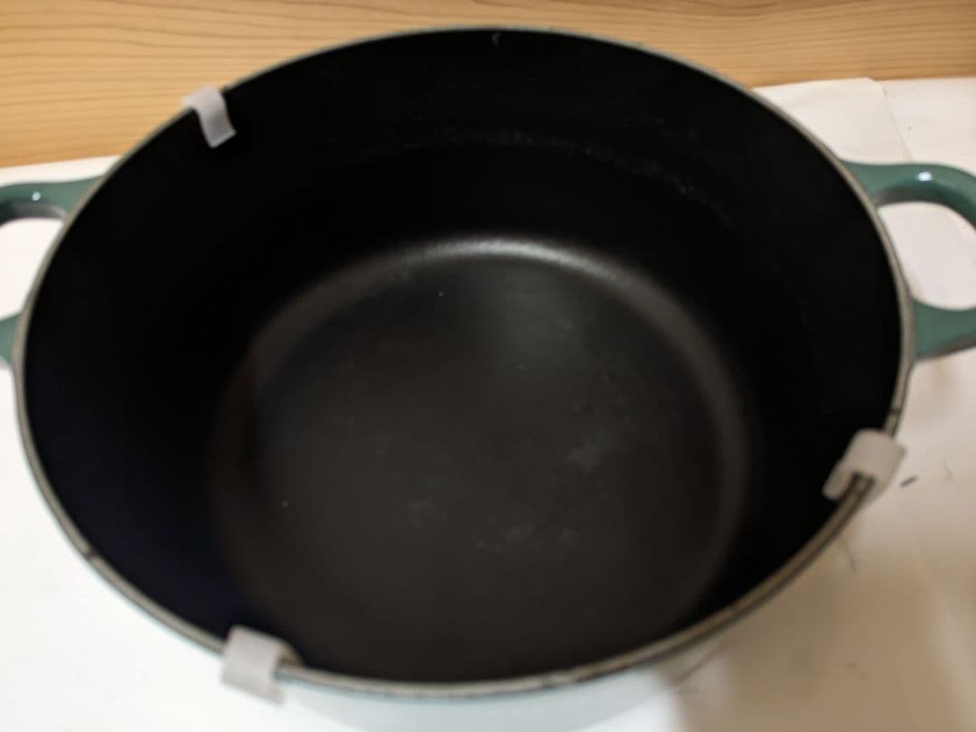 Le Creuset ル・クルーゼ 24cm　ココット・ロンド　オーシャン